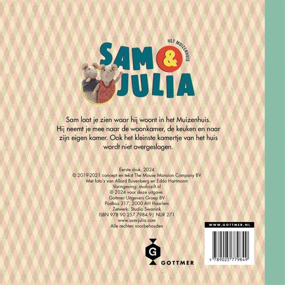 Sam & Julia Kartonboek - Dit is mijn Huis | Speel je Wijs