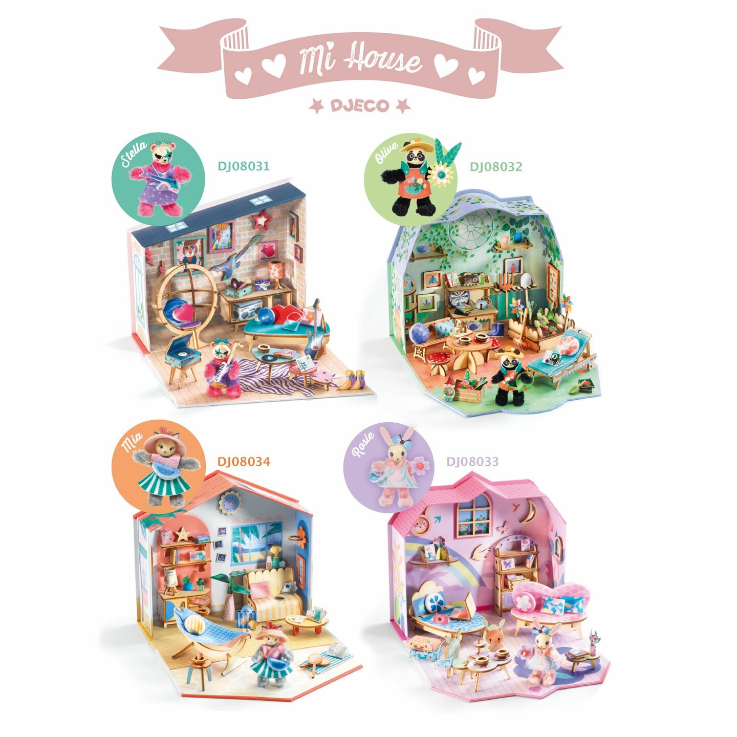 Djeco Knutselset Mi House - Alba 8+ | Speel je Wijs