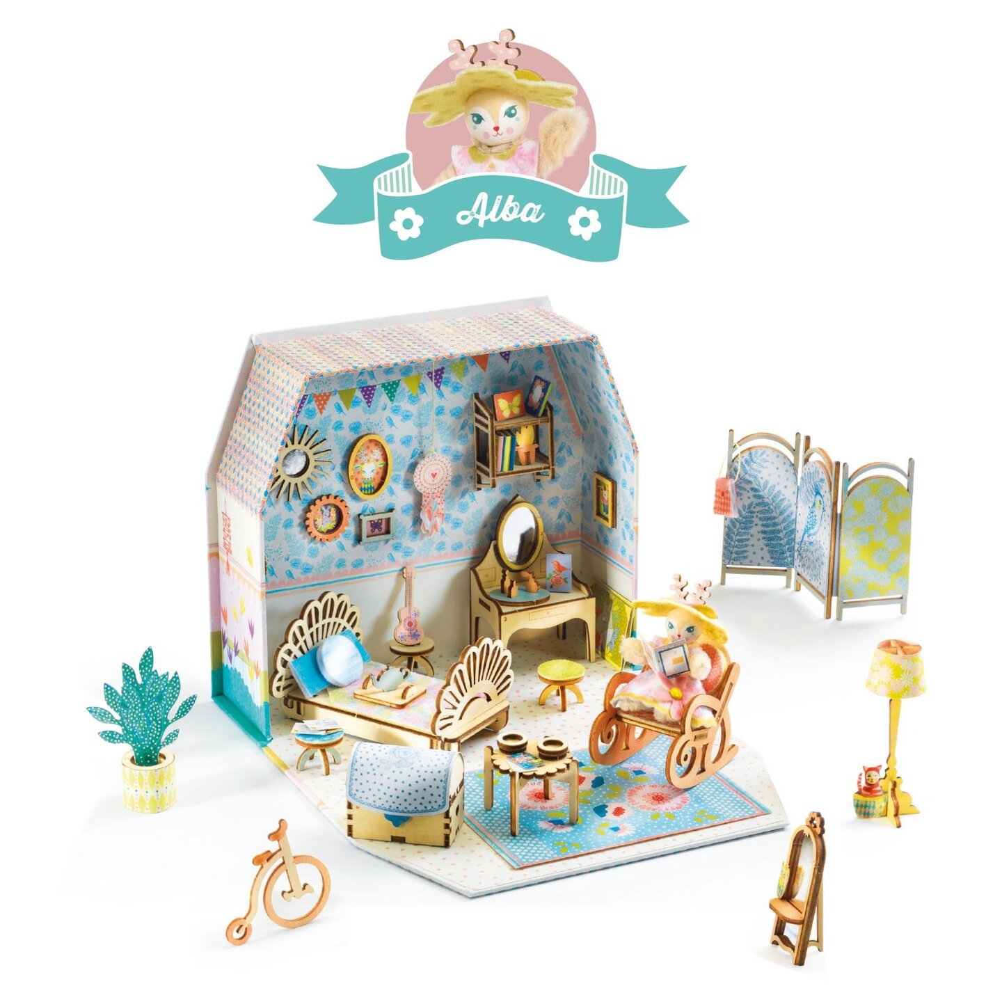 Djeco Knutselset Mi House - Alba 8+ | Speel je Wijs