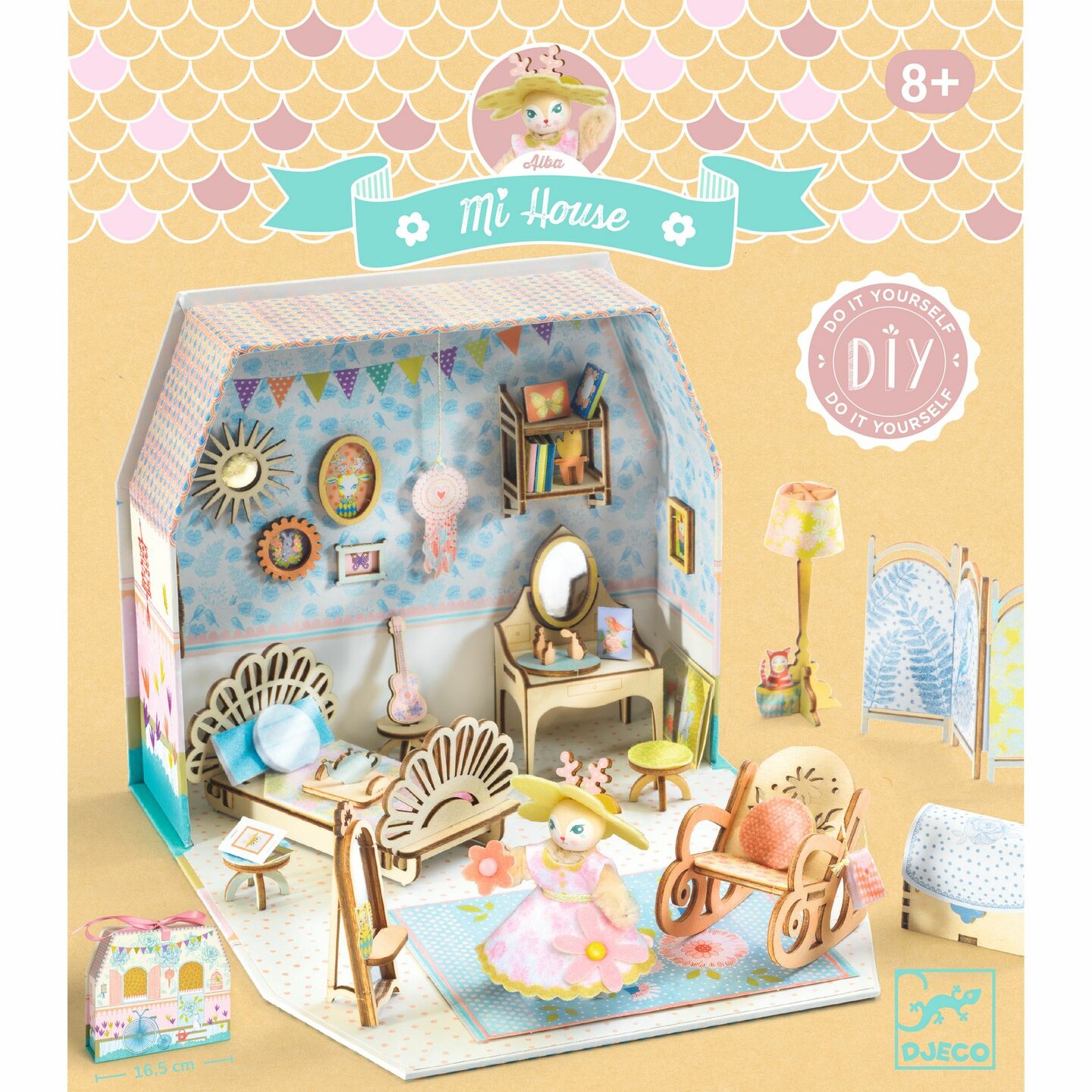Djeco Knutselset Mi House - Alba 8+ | Speel je Wijs