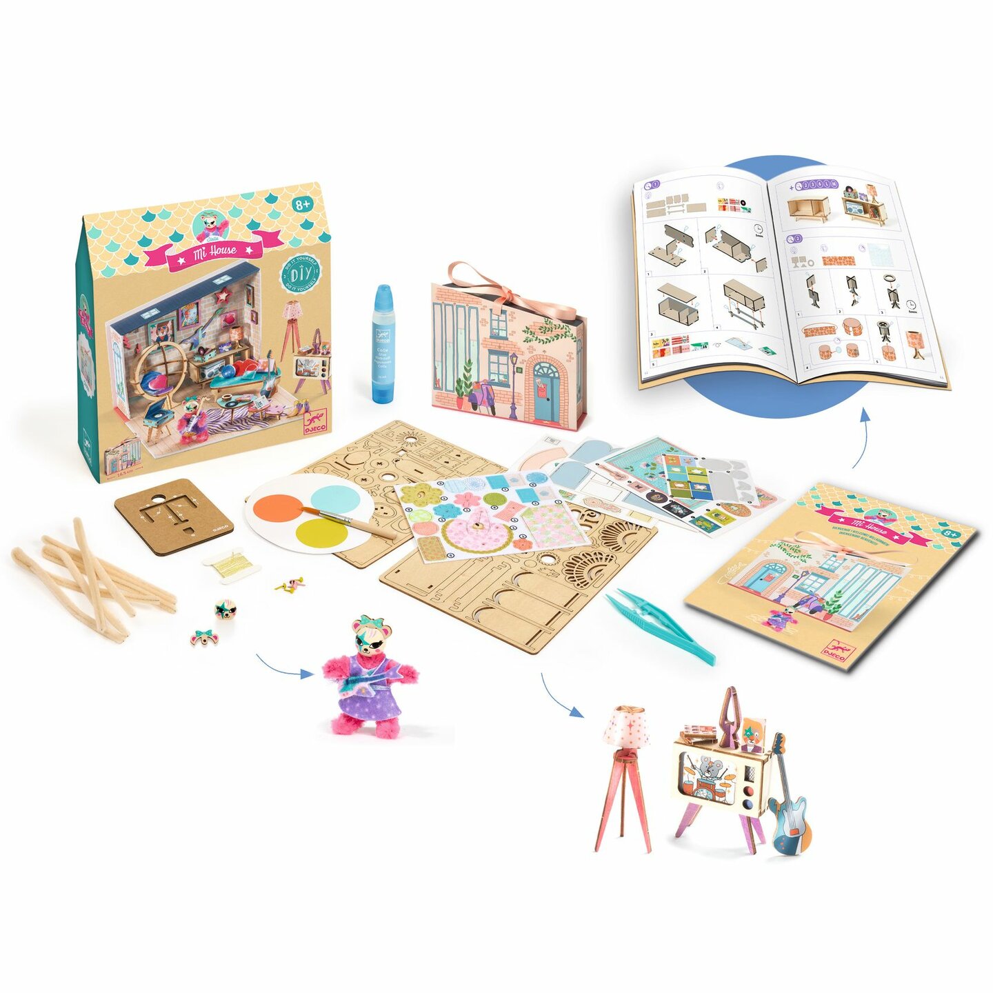 Djeco Knutselset Mi House - Stella 8+ | Speel je Wijs