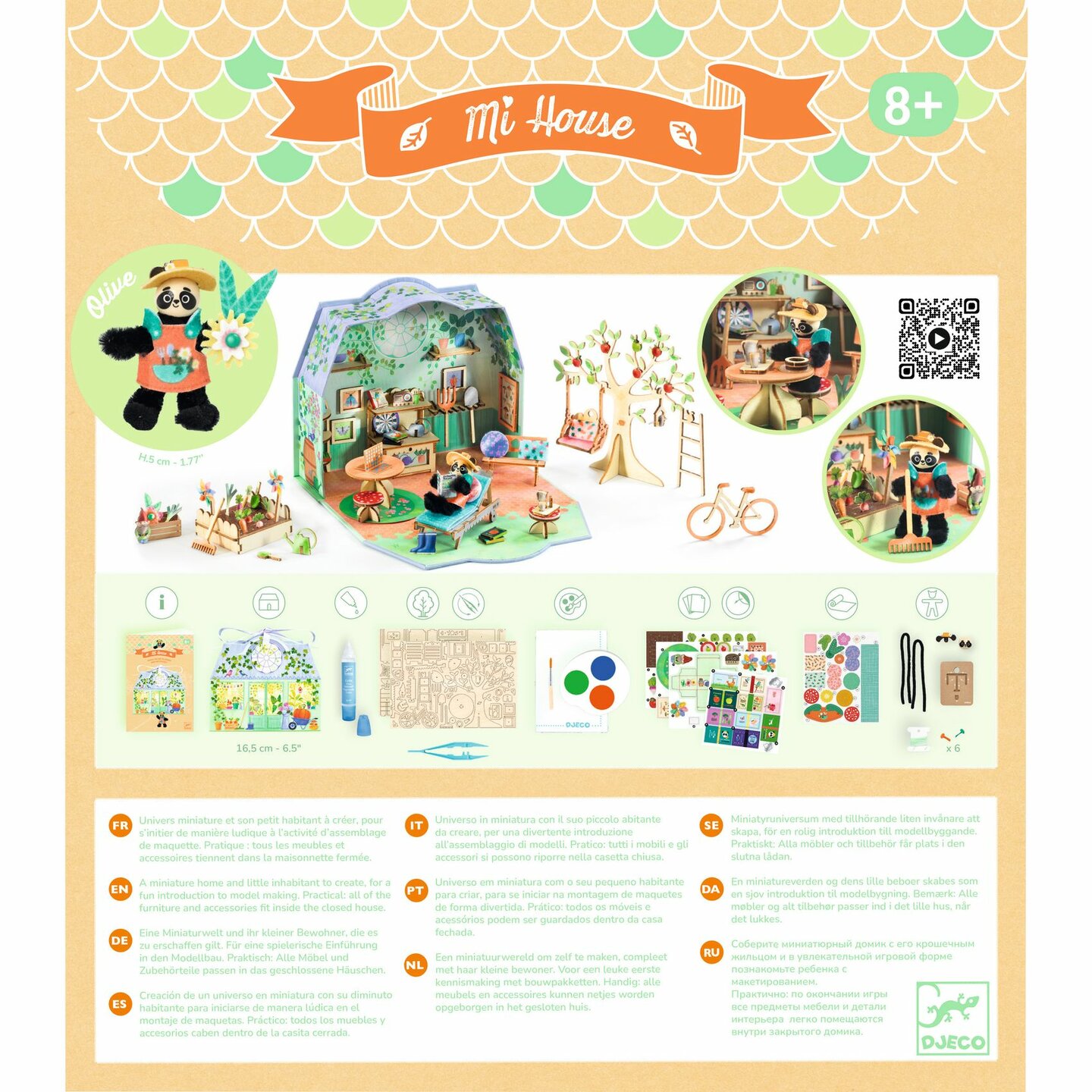 Djeco Knutselset Mi House - Olive 8+ | Speel je Wijs