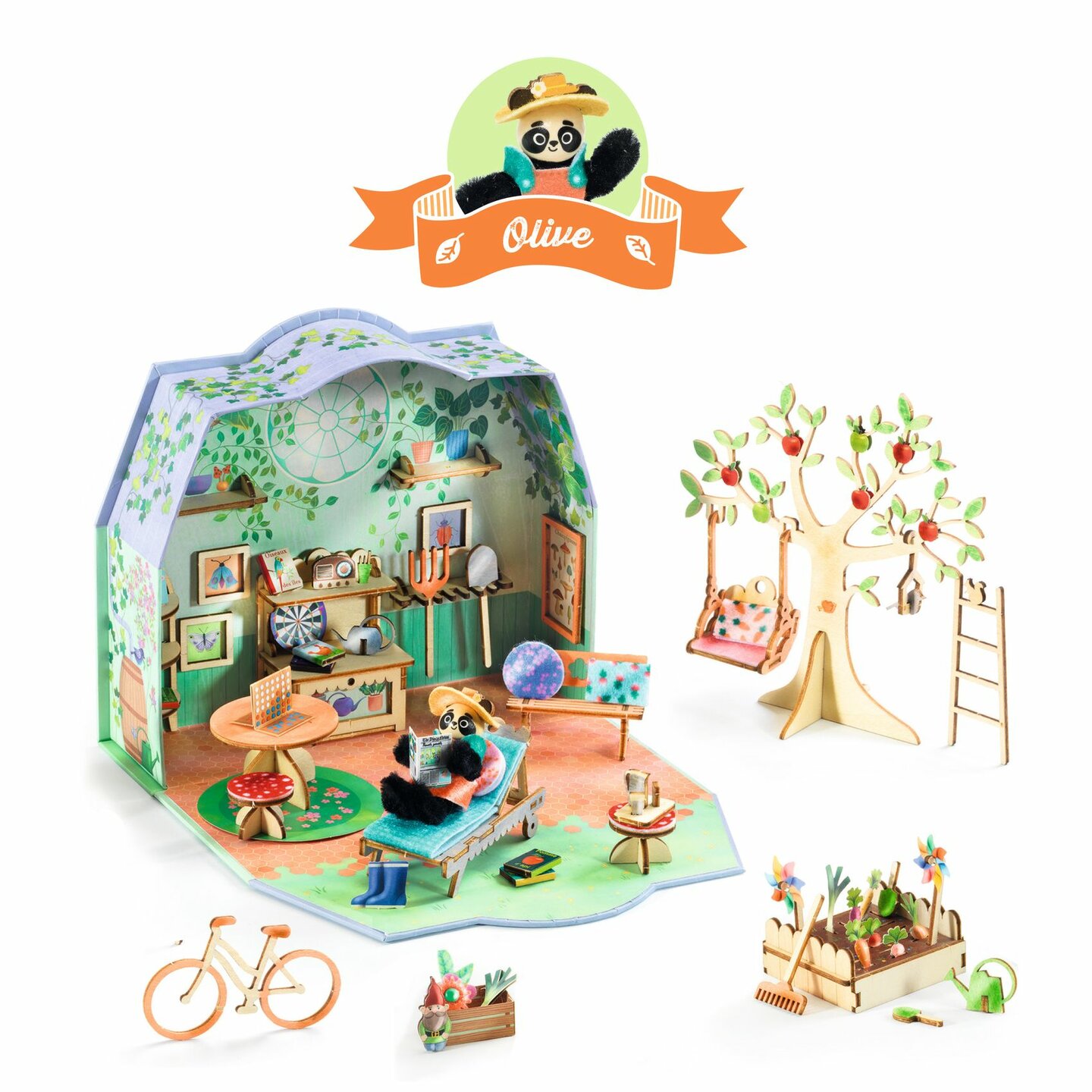 Djeco Knutselset Mi House - Olive 8+ | Speel je Wijs