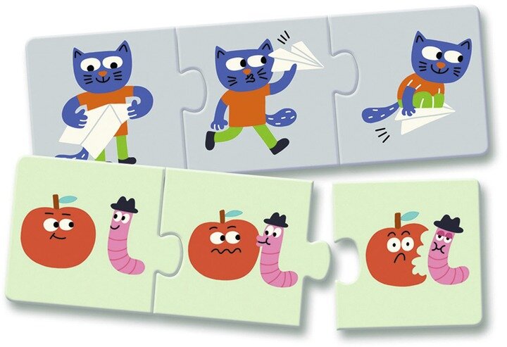 Djeco Puzzel Trio Stories 3+| Speel je Wijs