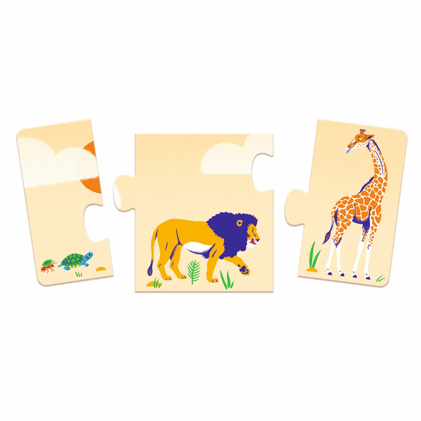 Djeco Puzzel - Van klein naar Groot 3+ | Speel je Wijs