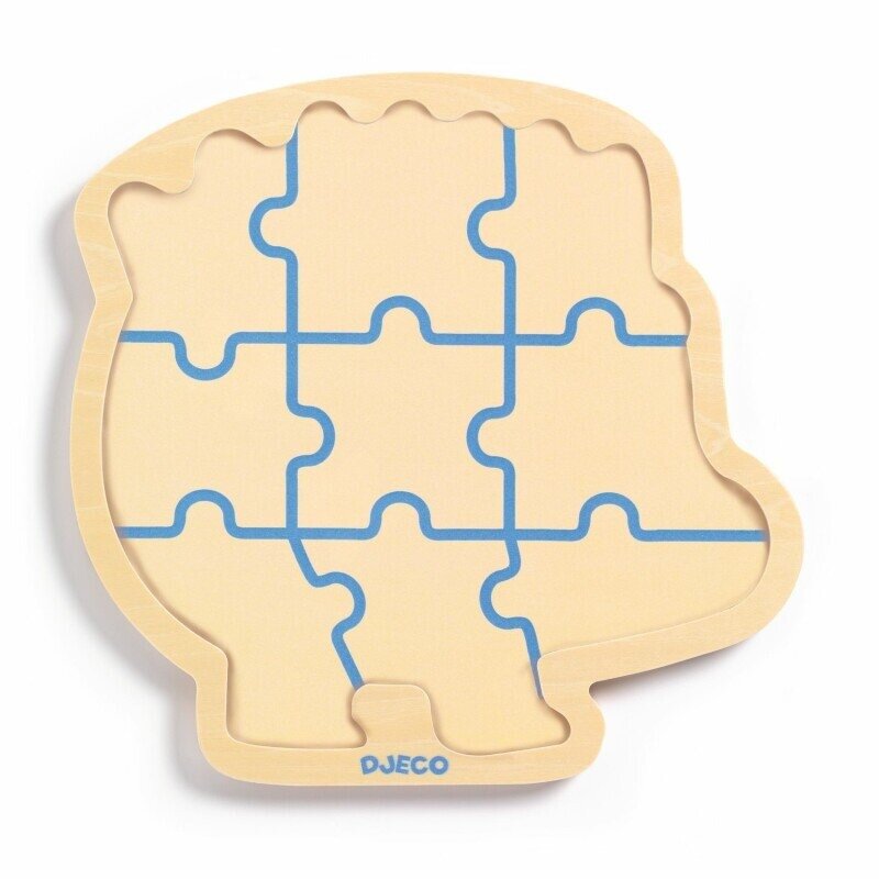Djeco Houten puzzel - Puzzlo Egel Kipic 2+ | Speel je Wijs