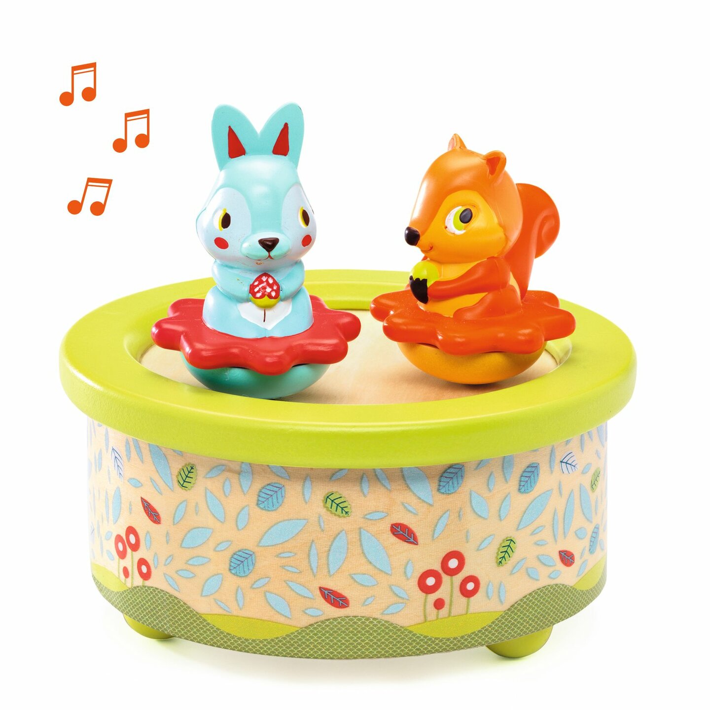 Djeco Houten Muziekdoosje &#039;Friends Melody&#039; | Speel je Wijs