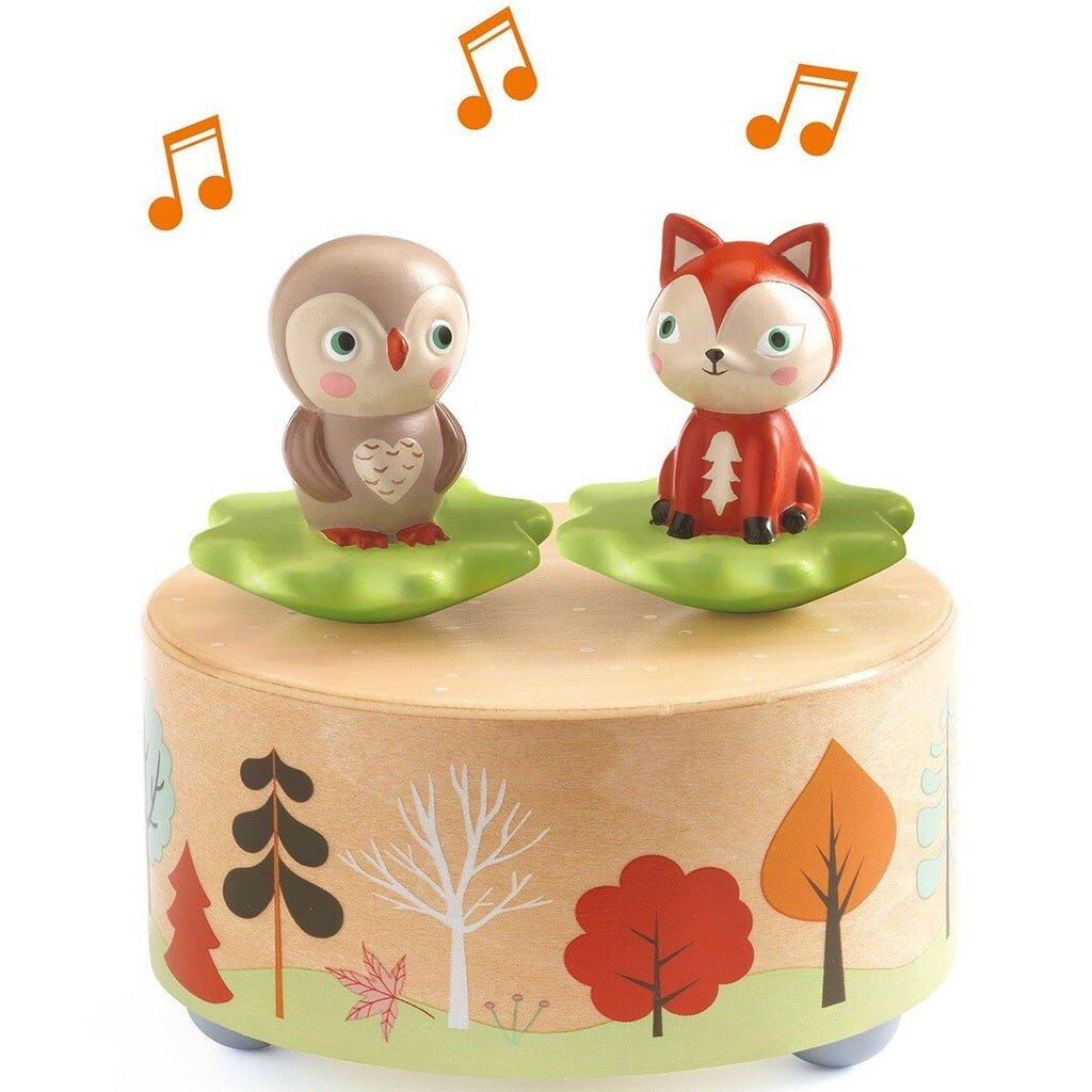 Djeco Houten Muziekdoosje &#039;Melody of the Woods&#039; | Speel je Wijs