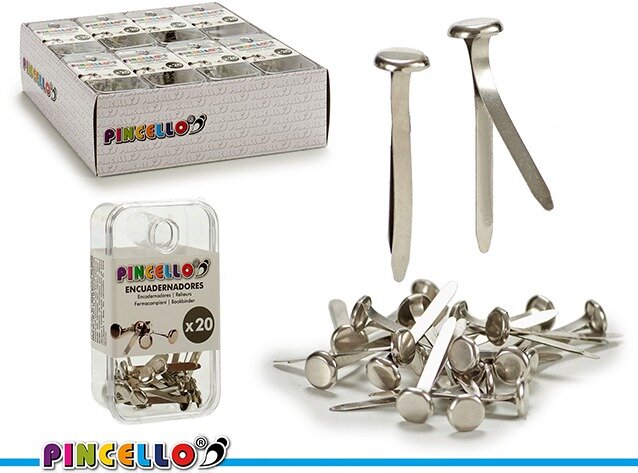 Pincello Splitpennen 20stuks - 3.5cm | Speel je Wijs