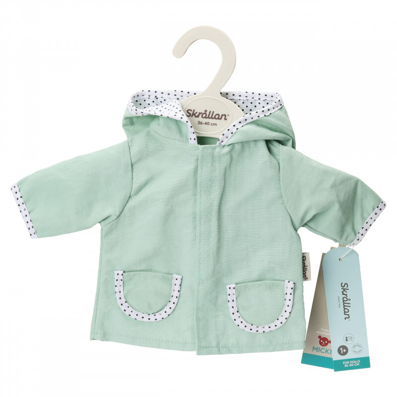 Skrallan Poppen Regenjas 36-40cm | Speel je Wijs