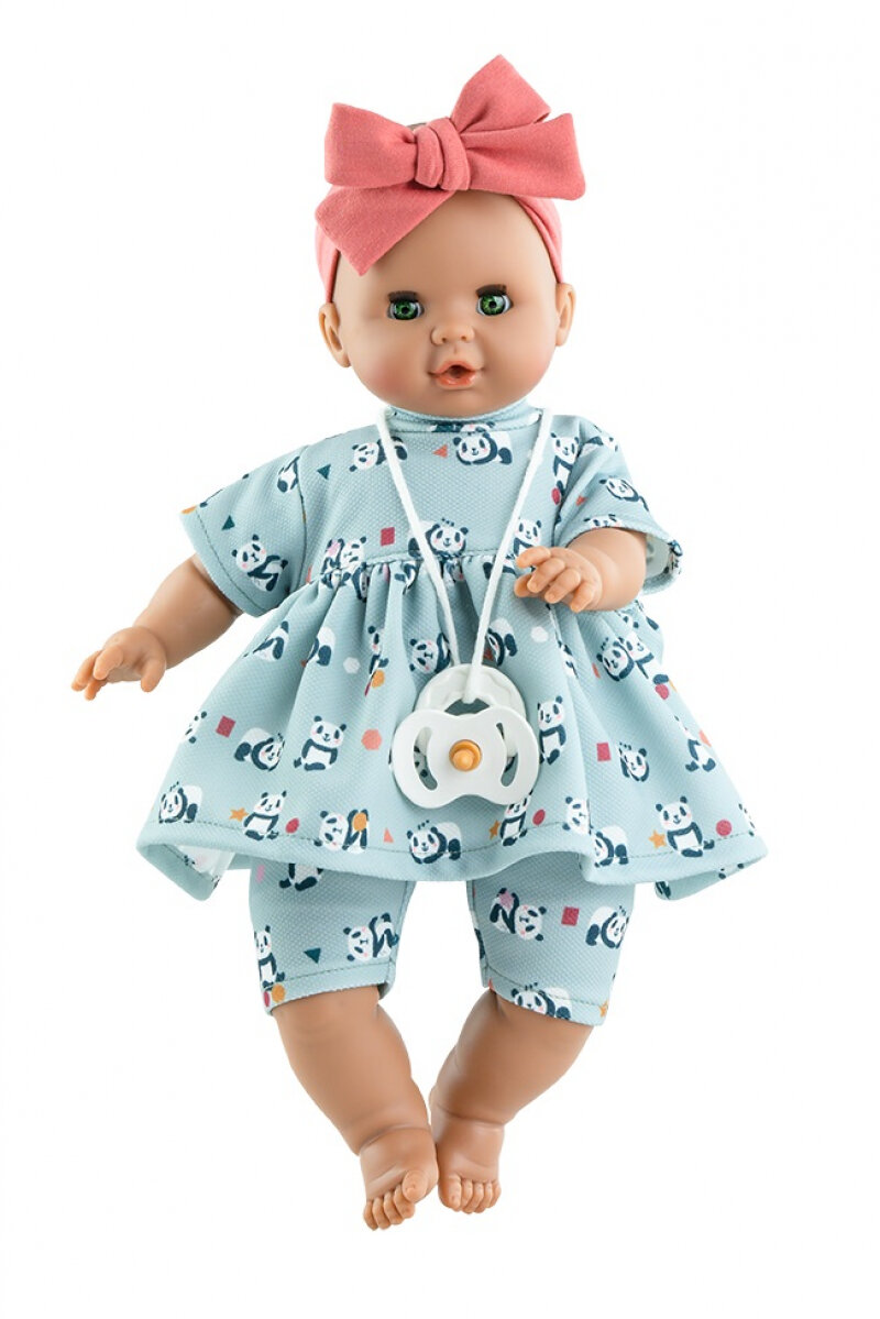 Paola Reina Sonia Panda - Blauw 36cm | Speel je Wijs