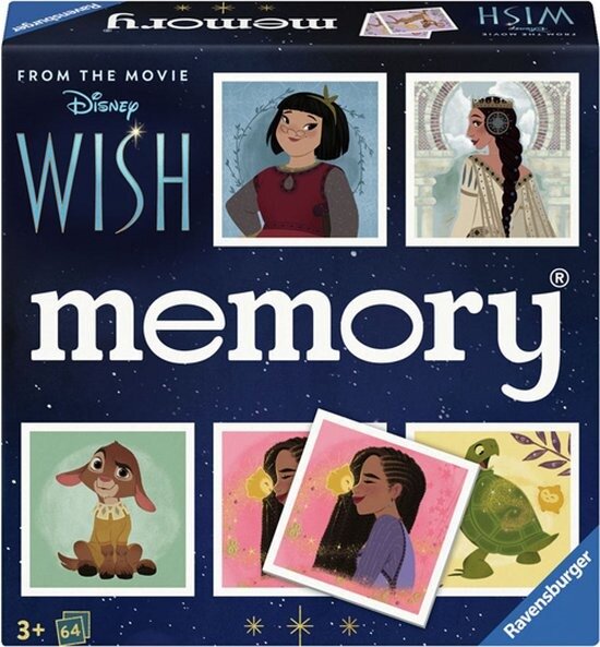 Ravensburger Memory Disney Wish 3+ | Speel je Wijs