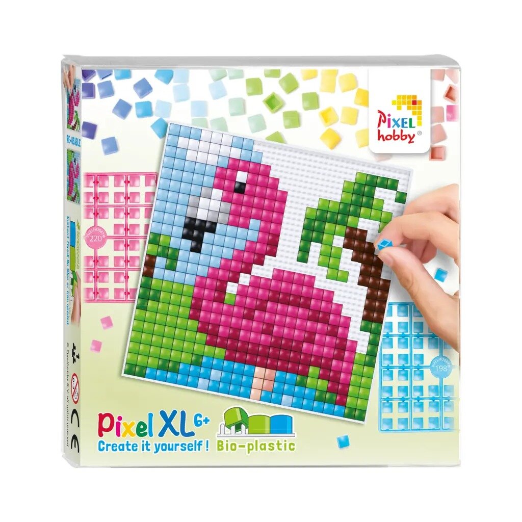 Pixelhobby XL Set Flamingo 4+&nbsp; | Speel je Wijs