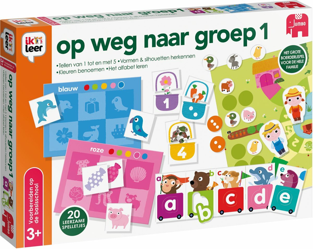 Jumbo Ik Leer - Op weg naar Groep 1 - 3+ | Speel je wijs