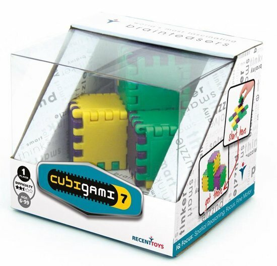 Cubi-Gami 7, maak 7 vormen! (Breinbreker) | Speel je Wijs
