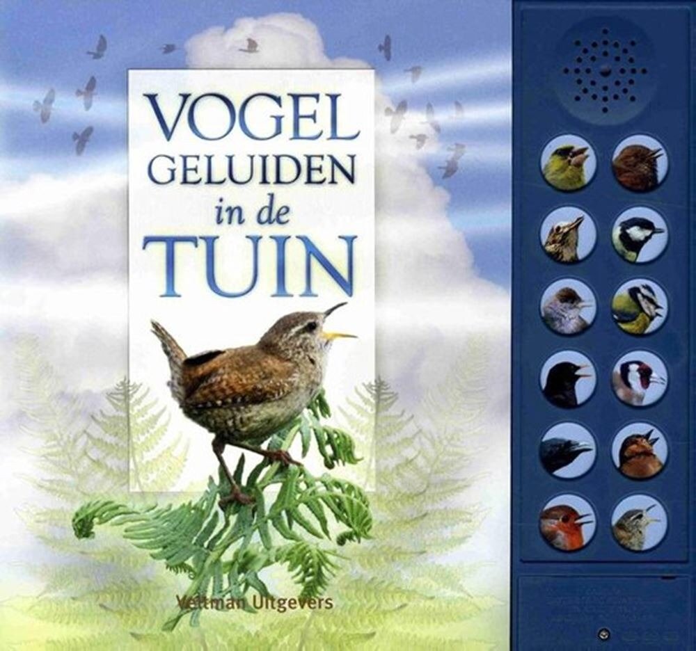 Veltman Geluidenboek - Vogelgeluiden in de tuin 6+ | Speel je Wijs