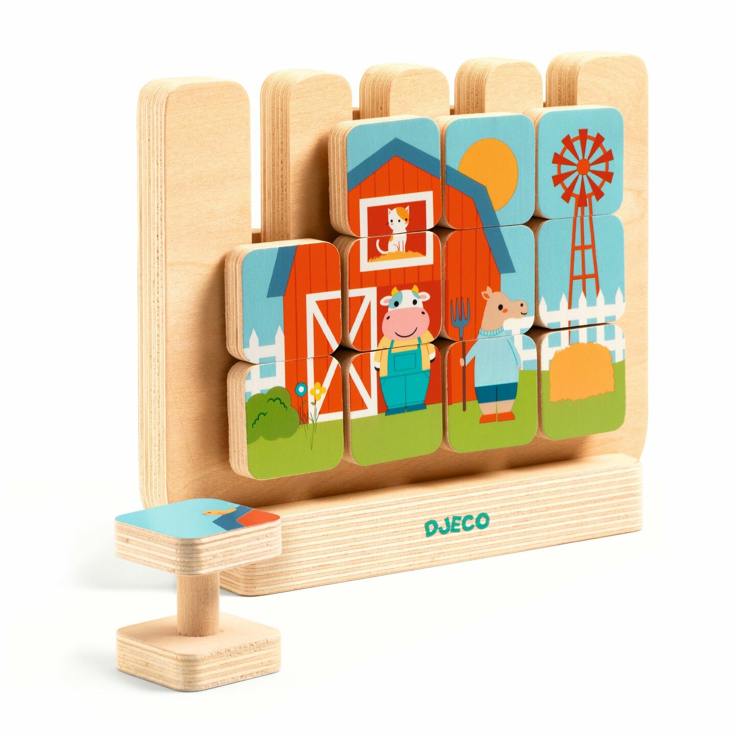 Djeco Educatief Houten Spel - Casamix 3+ | Speel je Wijs