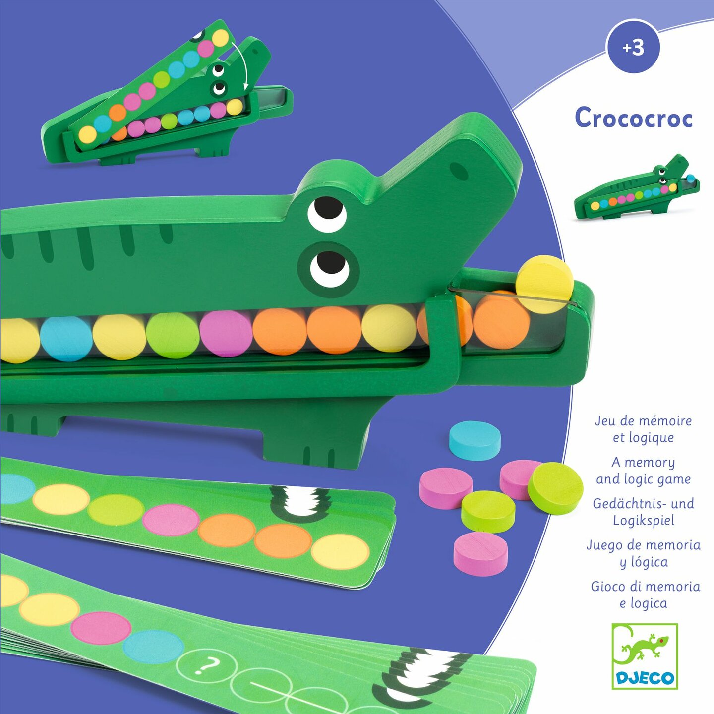 Djeco Houten Spel - Crococroc 3+ | Speel je Wijs