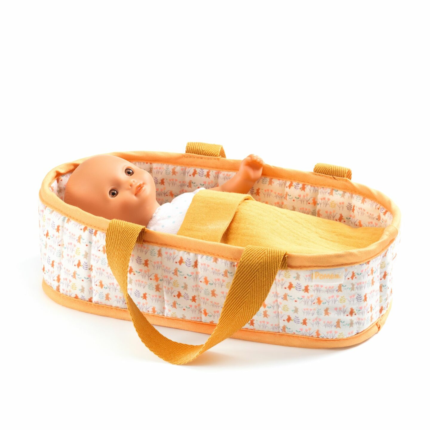 Djeco Pomea - Mini Popje in Wiegje - Sasha| Speel je Wijs