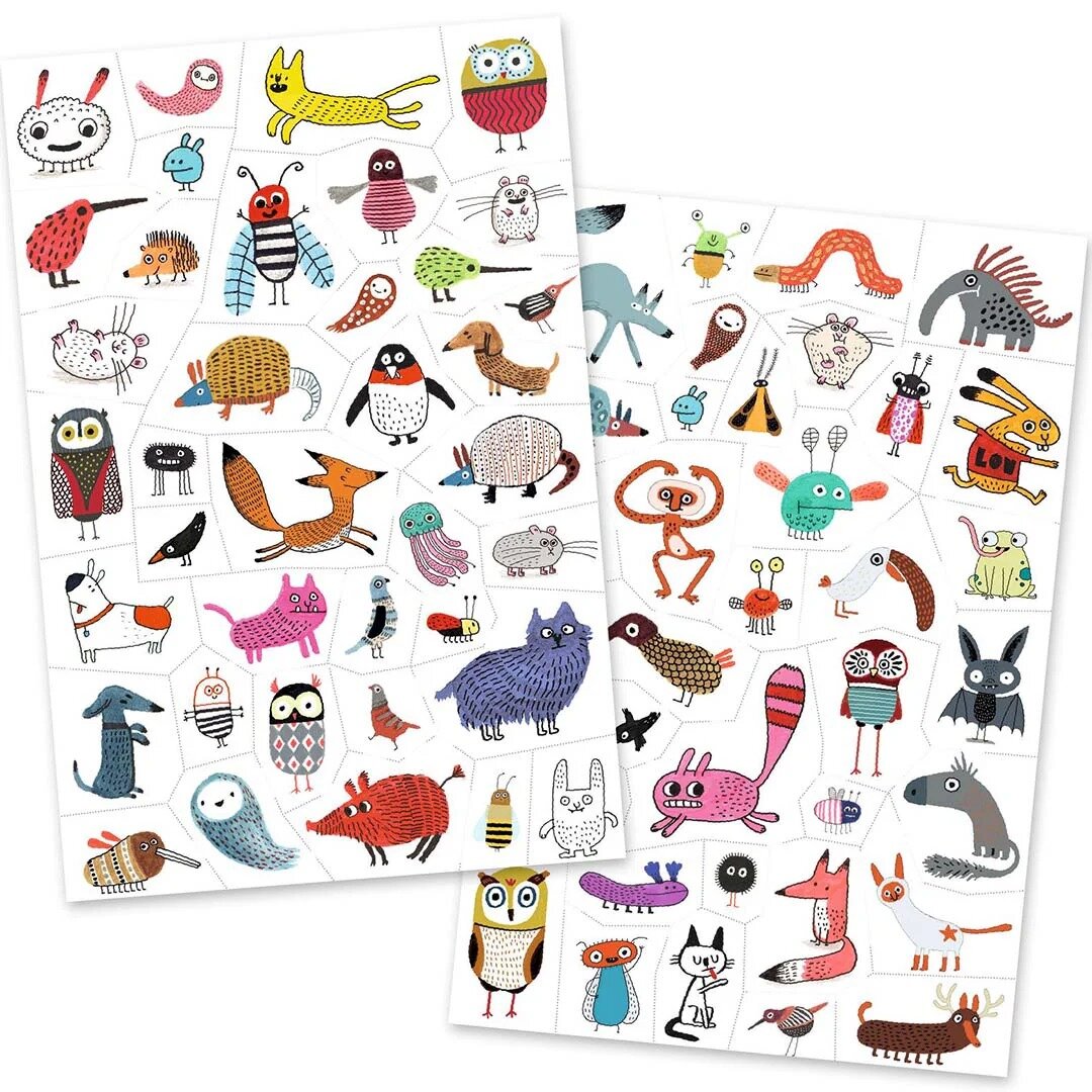 Djeco - Tattoos little critters | Speel je Wijs