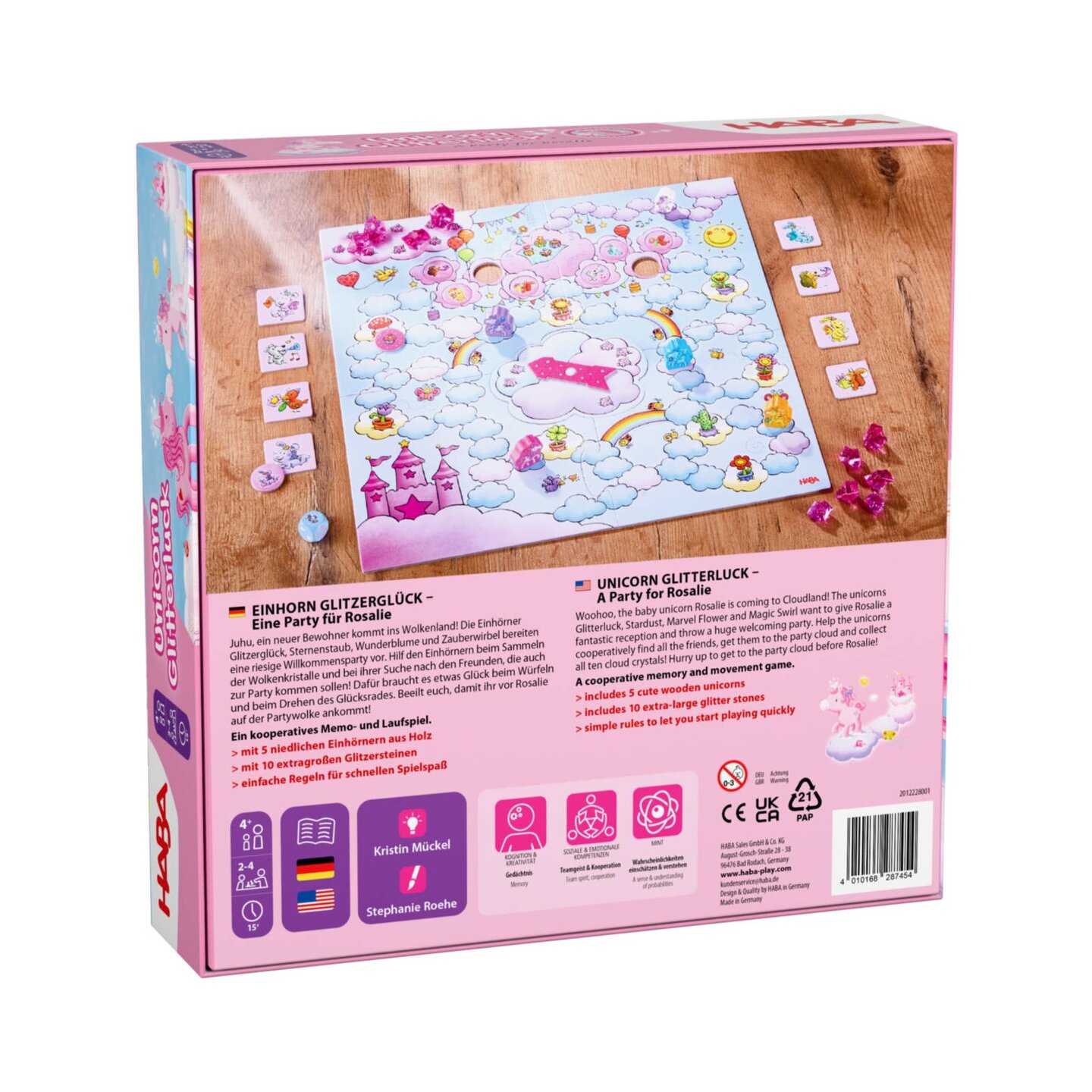 Haba Spel Eenhoorn Flonkerglans - Party Voor Rosalie 4+ | Speel je Wijs