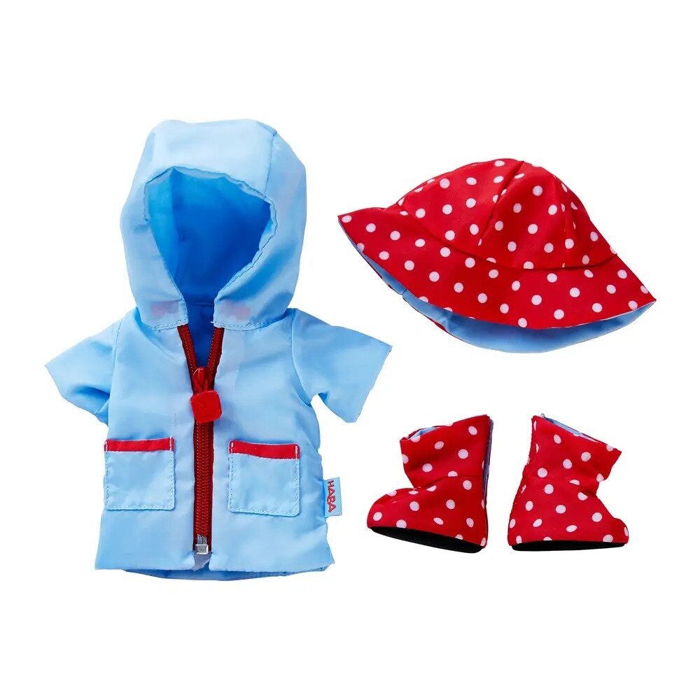 HABA - Regenkledingset, 3 delig, 30-34 cm | Speel je Wijs
