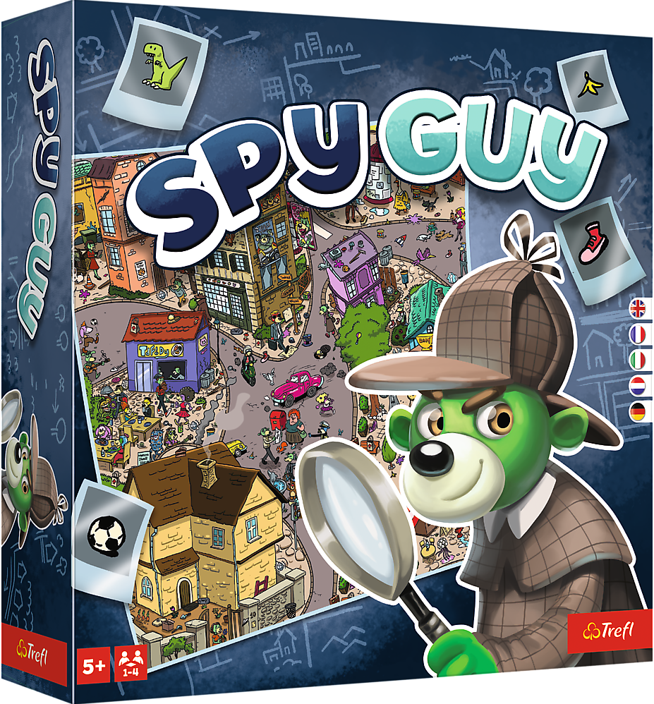 Trefl GAME  Co&ouml;peratief detectivespel - Spy Guy 5+| Speel je Wijs