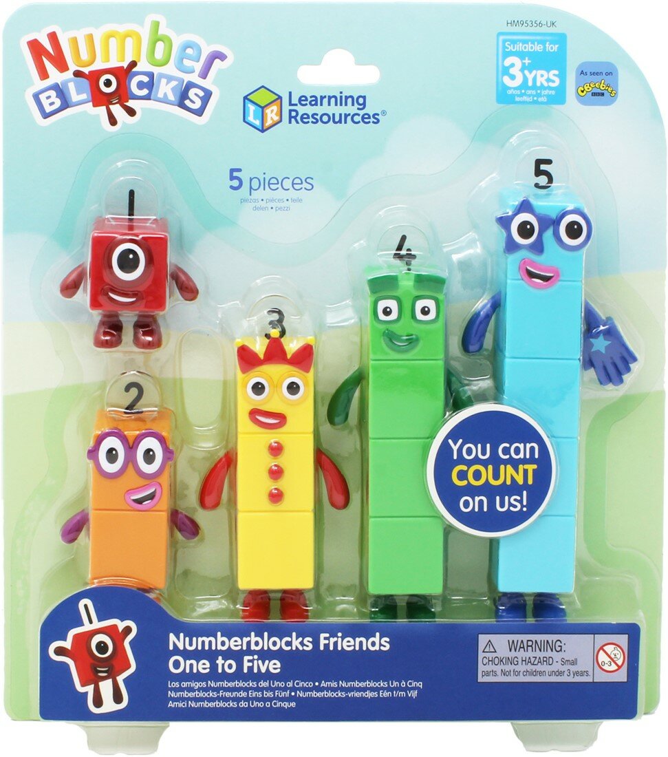 Learning Resources Numberblocks&reg; Friends One to Five 3+ | Speel je Wijs