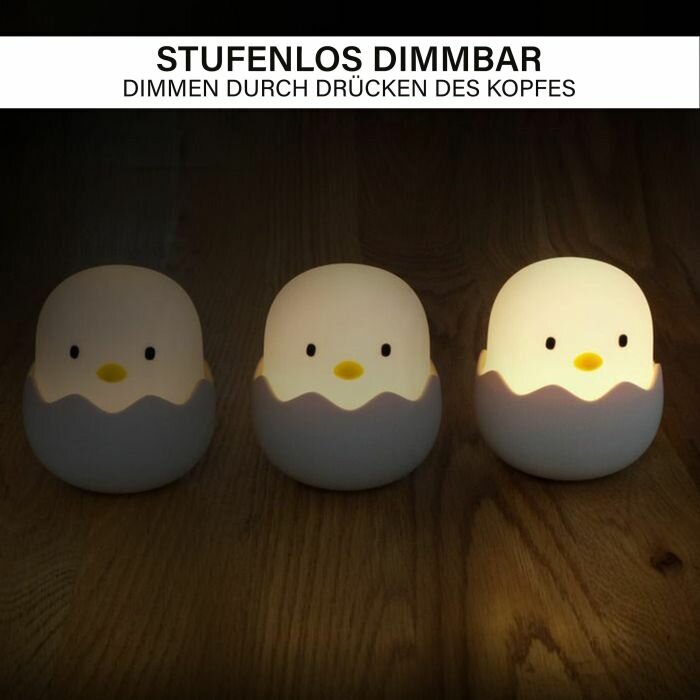 Megalight Nachtlampje - Eggy egg  | Speel je Wijs