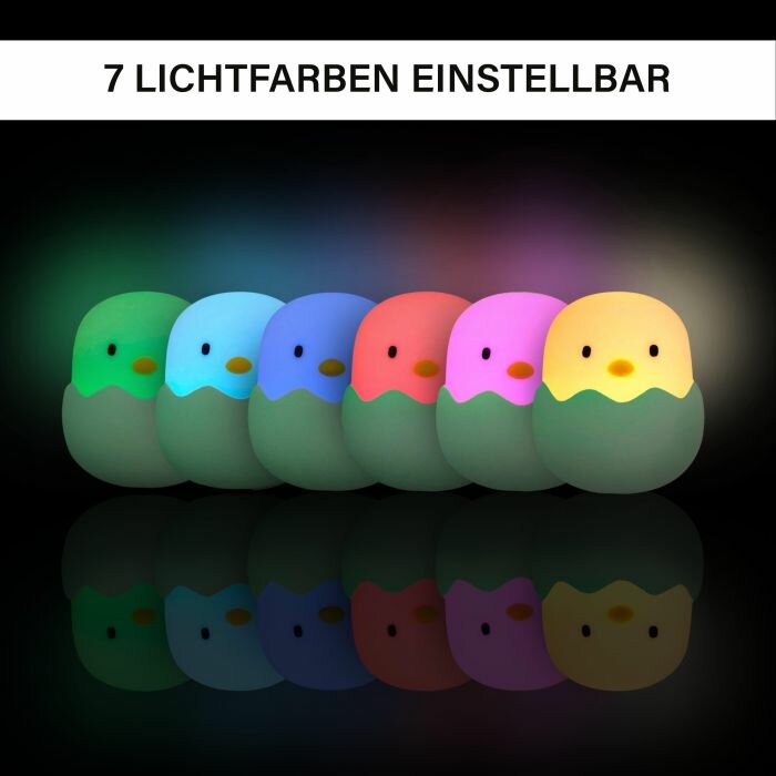 Megalight Nachtlampje - Baby egg - Blauw  | Speel je Wijs