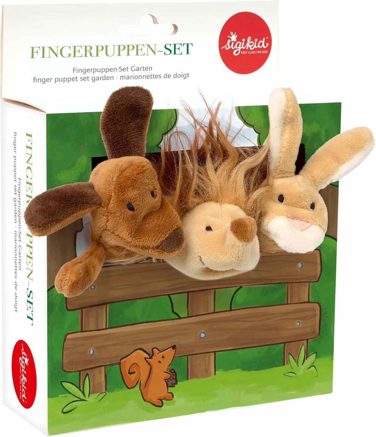 Sigikid Vingerpopjes Set Tuinvrienden | Speel je Wijs