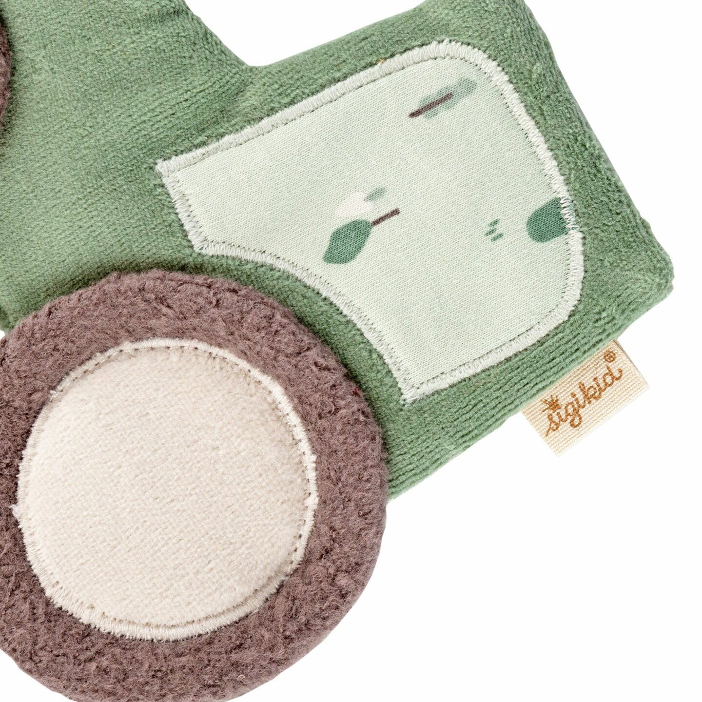 Sigikid Knisper Knuffeldoek Sigibaby Tractor | Speel je Wijs