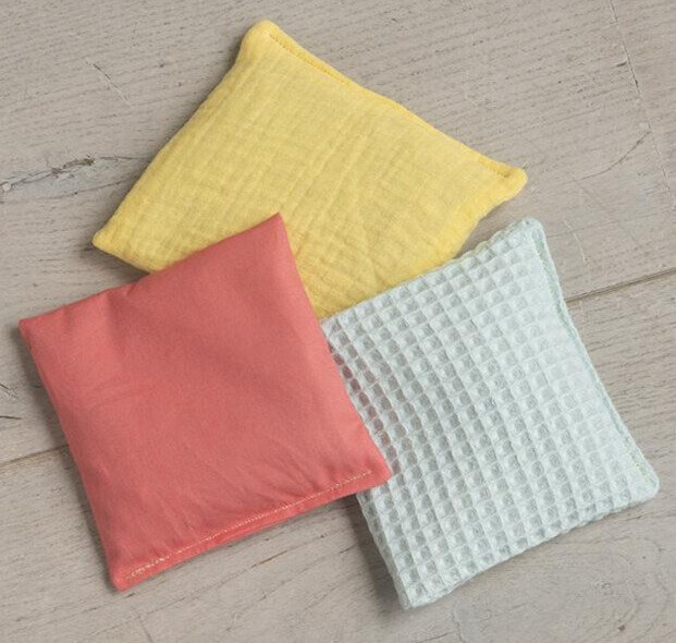 Little Botanic Label - Sensorische Pittenzakjes - Pastel MINI | Speel je Wijs