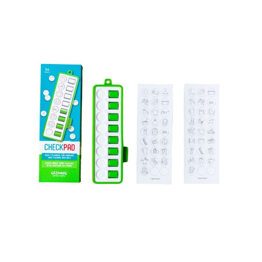Gezinnig Checkpad Groen| Speel je Wijs
