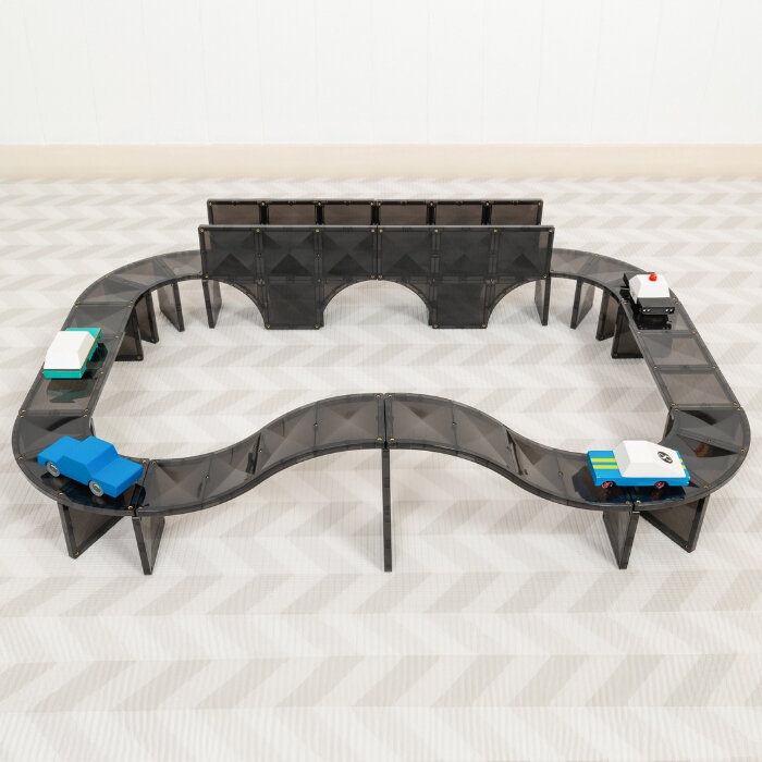 Connetix Creative Roads Pack  Magnetisch Speelgoed | Speel je Wijs