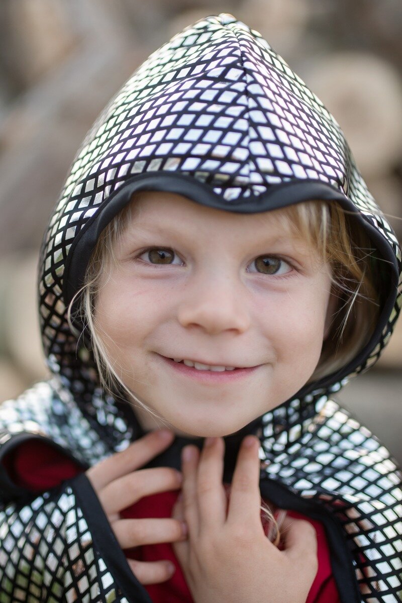Great Pretenders Omkeercape - Dragon and Knight Cape 5-6 jaar | Speel je Wijs