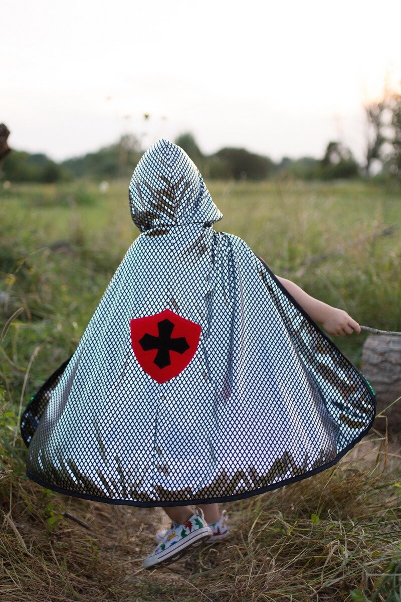 Great Pretenders Omkeercape - Dragon and Knight Cape 5-6 jaar | Speel je Wijs