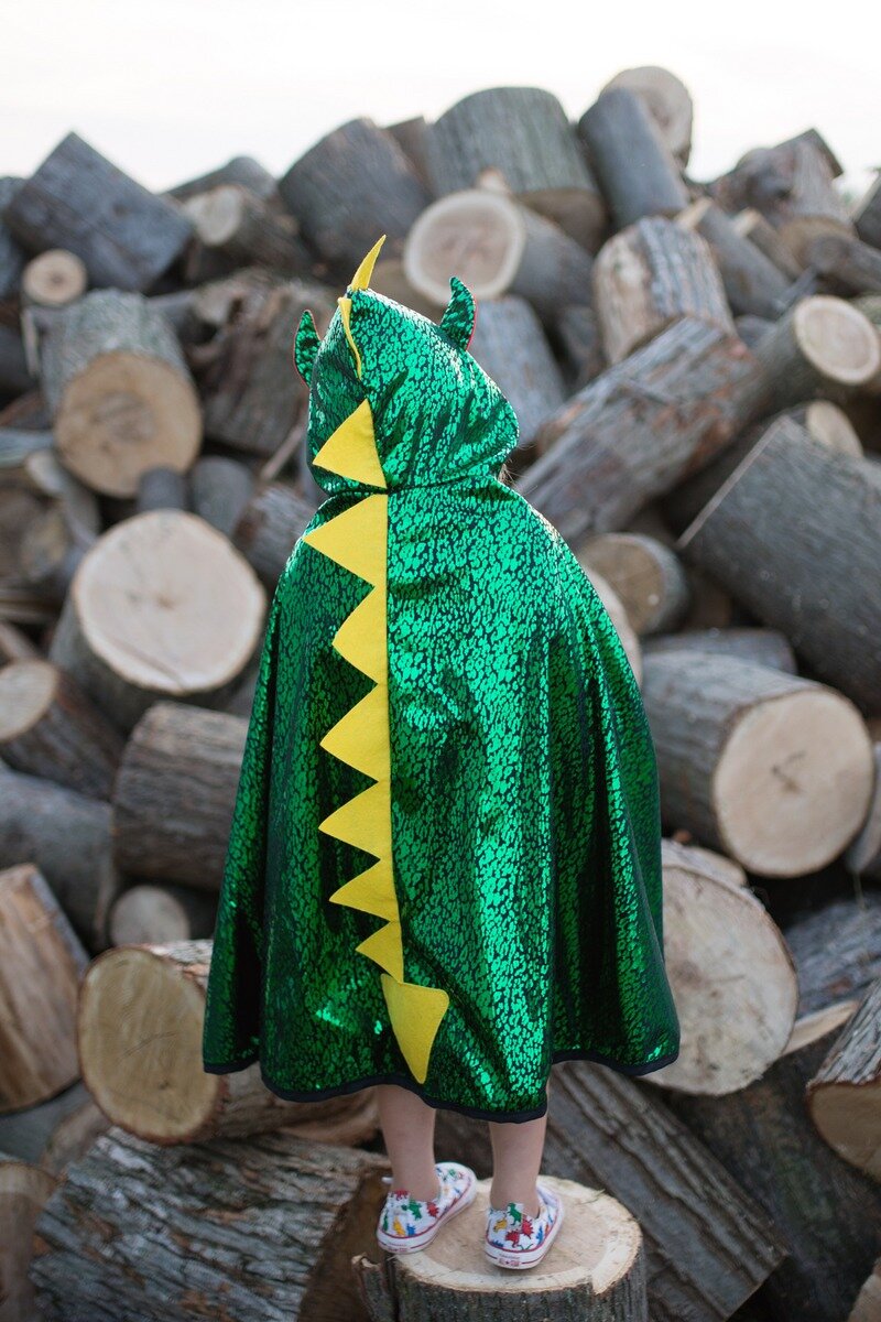 Great Pretenders Omkeercape - Dragon and Knight Cape 5-6 jaar | Speel je Wijs