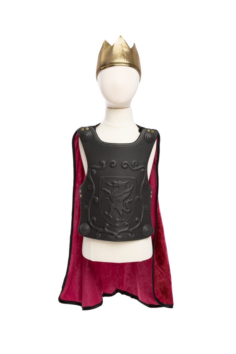Great Pretenders Ridderpak - Legendary Knight Cape, Chest Plate &amp; Crown 4-6 jaar | Speel je Wijs