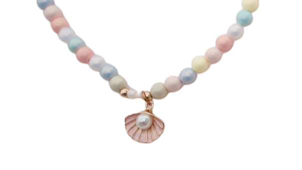 Great Pretenders Ketting - Pastel Shell | Speel je Wijs