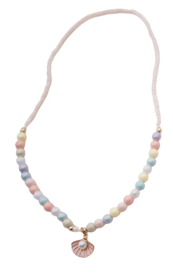 Great Pretenders Ketting - Pastel Shell | Speel je Wijs