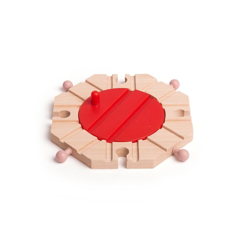 BigJigs Rail - 8 weg Draaischijf / 8 Way Turntable | Speel je Wijs