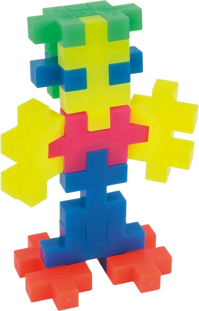 Plus Plus - BIG Plus - Tube Neon Colormix 1+ | Speel je Wijs