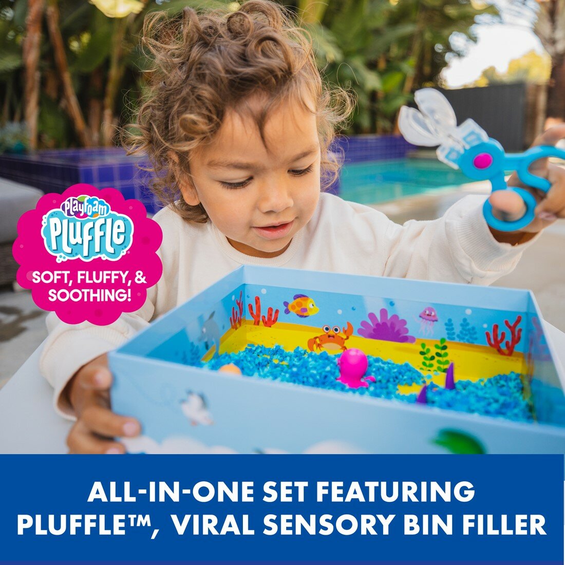 Playfoam Pluffle&reg; Hide &amp; Seek Sensory Set | Speel je Wijs