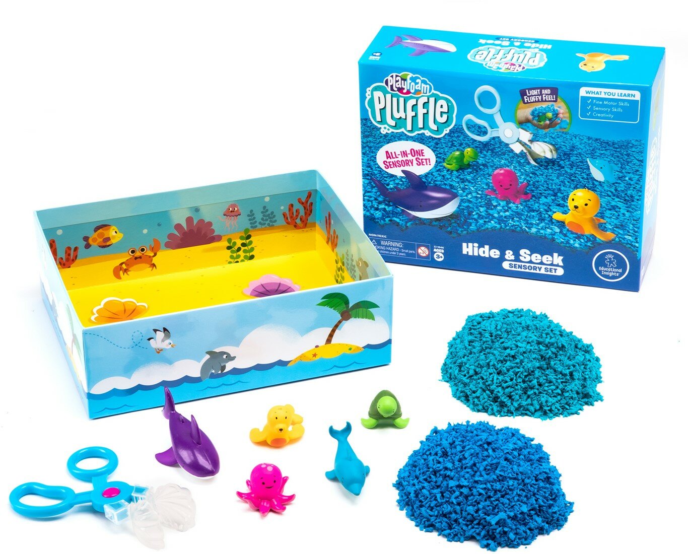 Playfoam Pluffle&reg; Hide &amp; Seek Sensory Set | Speel je Wijs