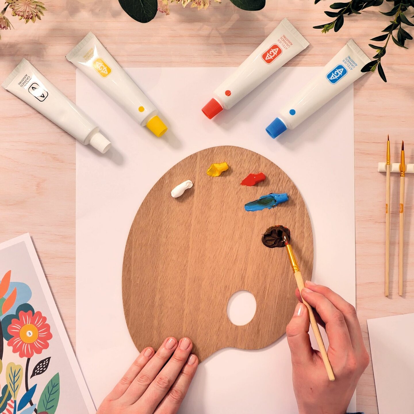 Djeco Knutselset Atelier 23 - Kleuren Mengen 15+| Speel je Wijs