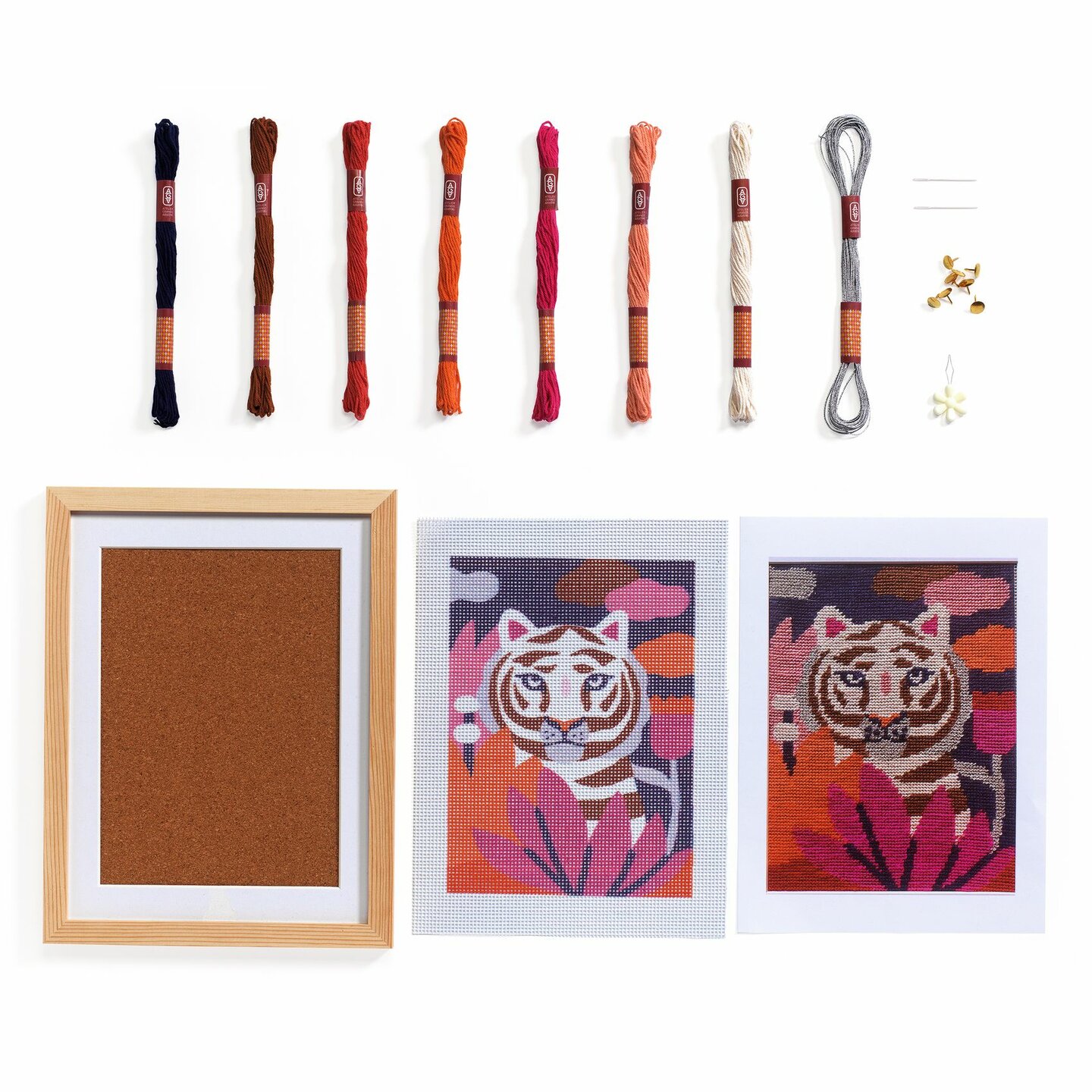 Djeco Knutselset Atelier 64 - Borduren 15+| Speel je Wijs