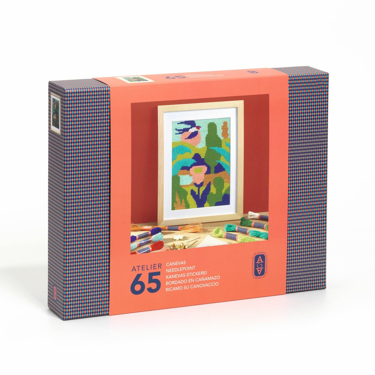 Djeco Knutselset Atelier 65 - Borduren 15+| Speel je Wijs