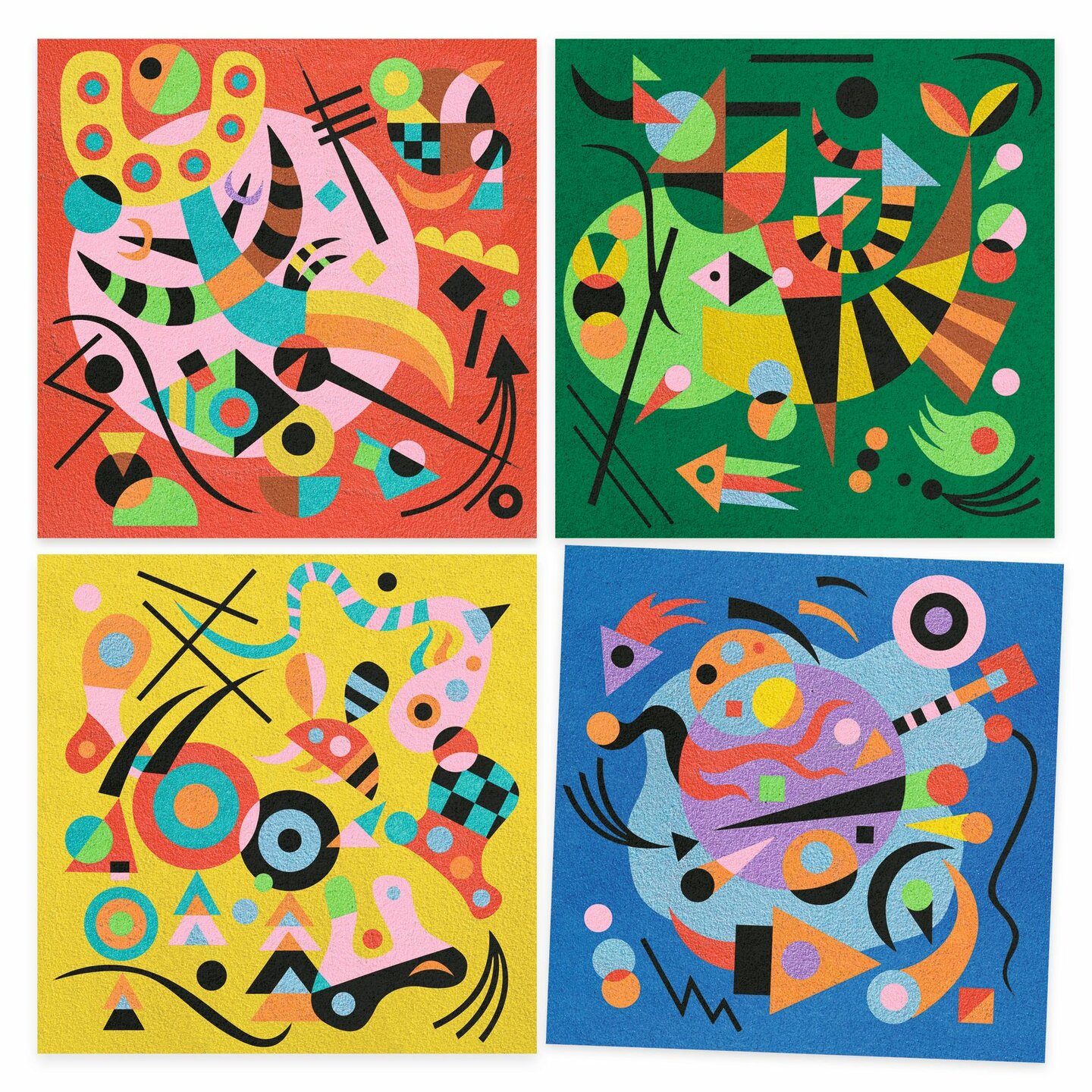 Djeco Inspired By Vassily Kandinsky - Abstract 7+ | Speel je Wijs