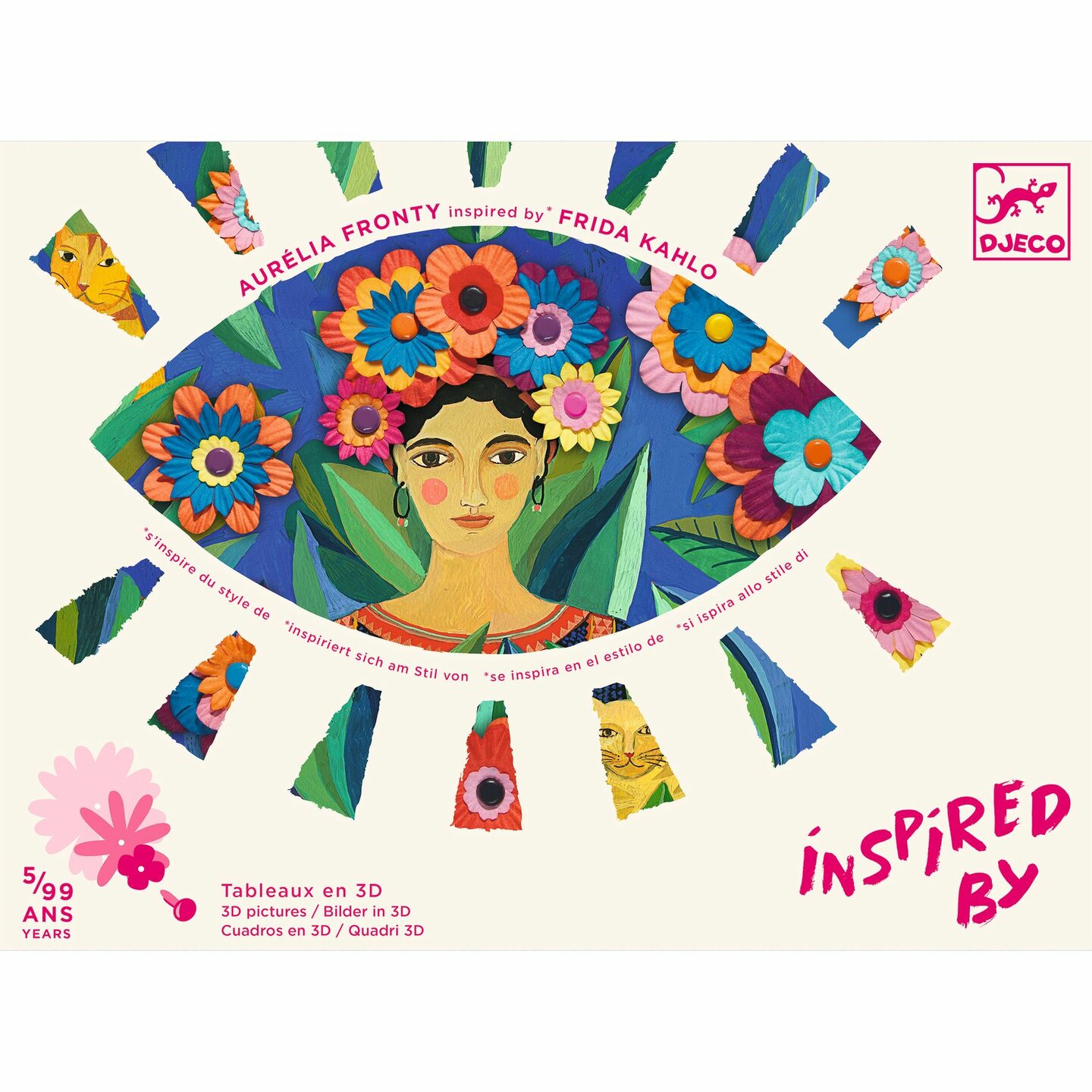 Djeco Inspired By Frida Kahlo - Coyoac&aacute;n 5+ | Speel je Wijs
